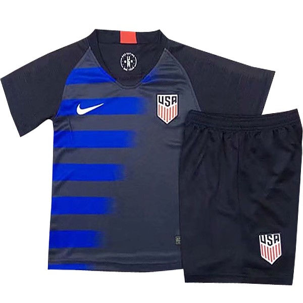 Maillot Football États-Unis Exterieur Enfant 2018 Bleu